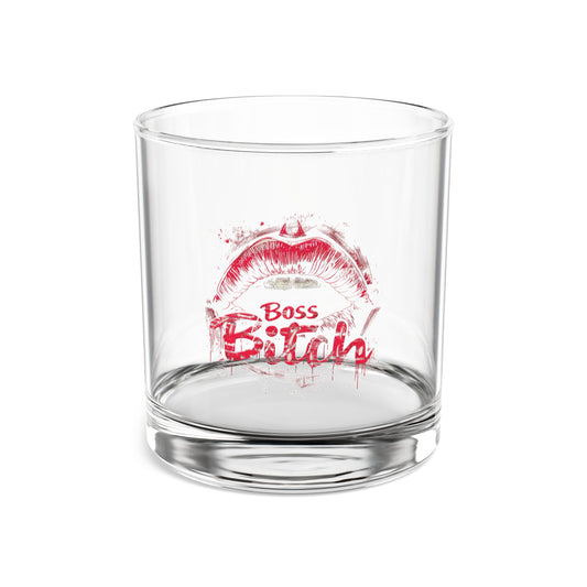 Boss Bitch- Rocks Glass, 10oz