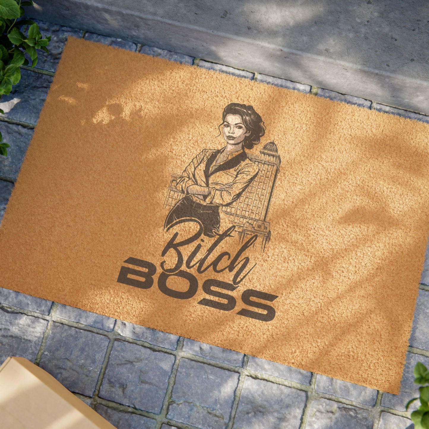 Boss Bitch - Doormat - Kick Off Your Shoes & Your Worries