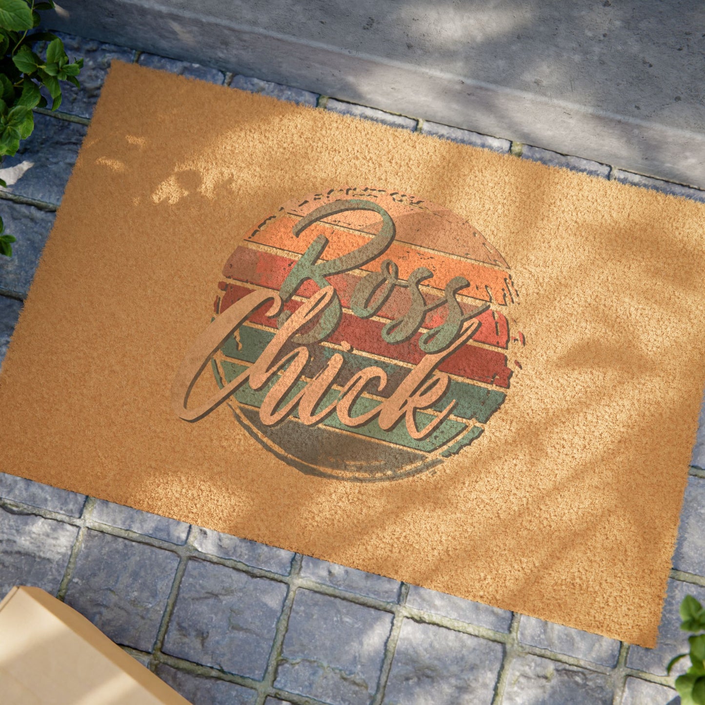 Boss Chick - Doormat - This Mat Means Business (and Clean Shoes)