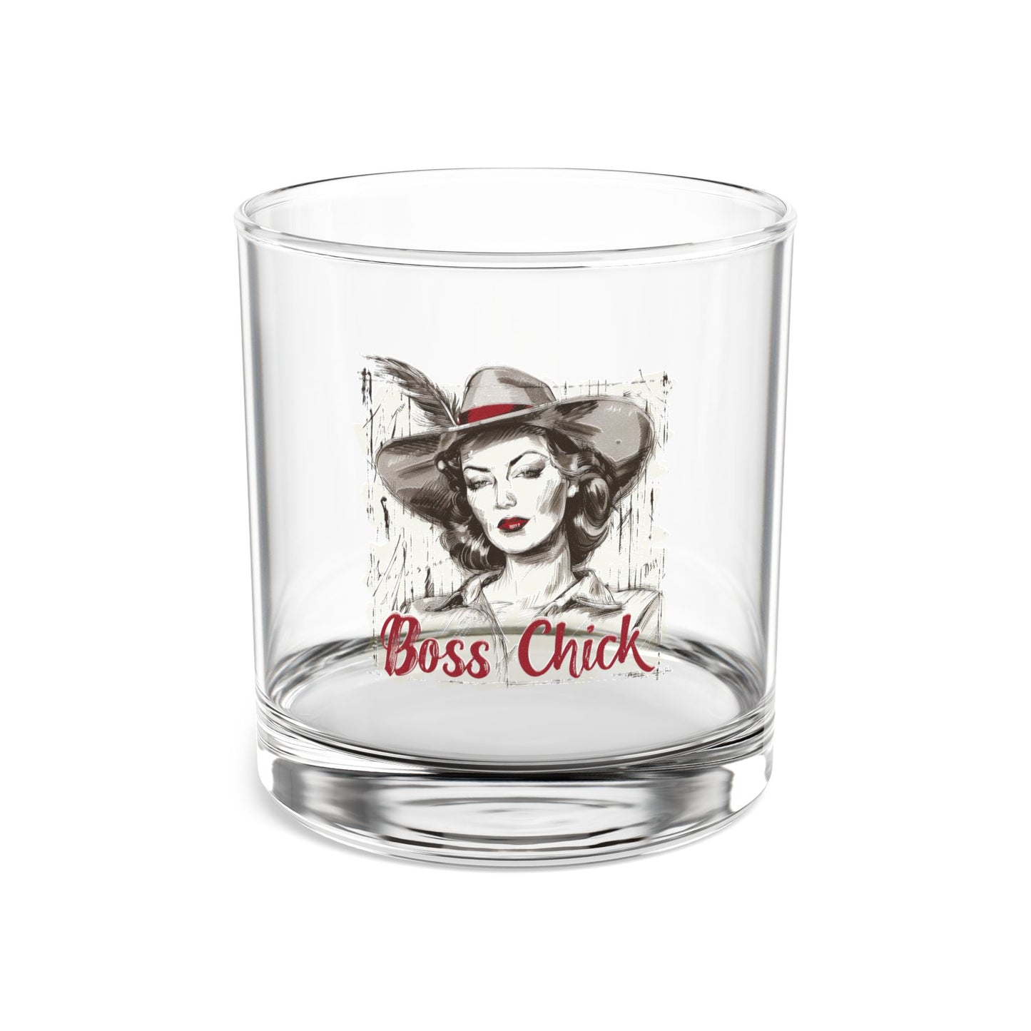 Boss Chick - Rocks Glass, 10oz