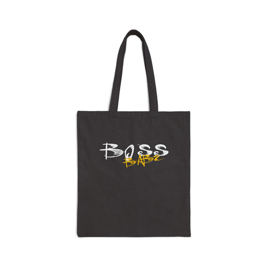 Boss Babe  Yellow Mood Tote Bag