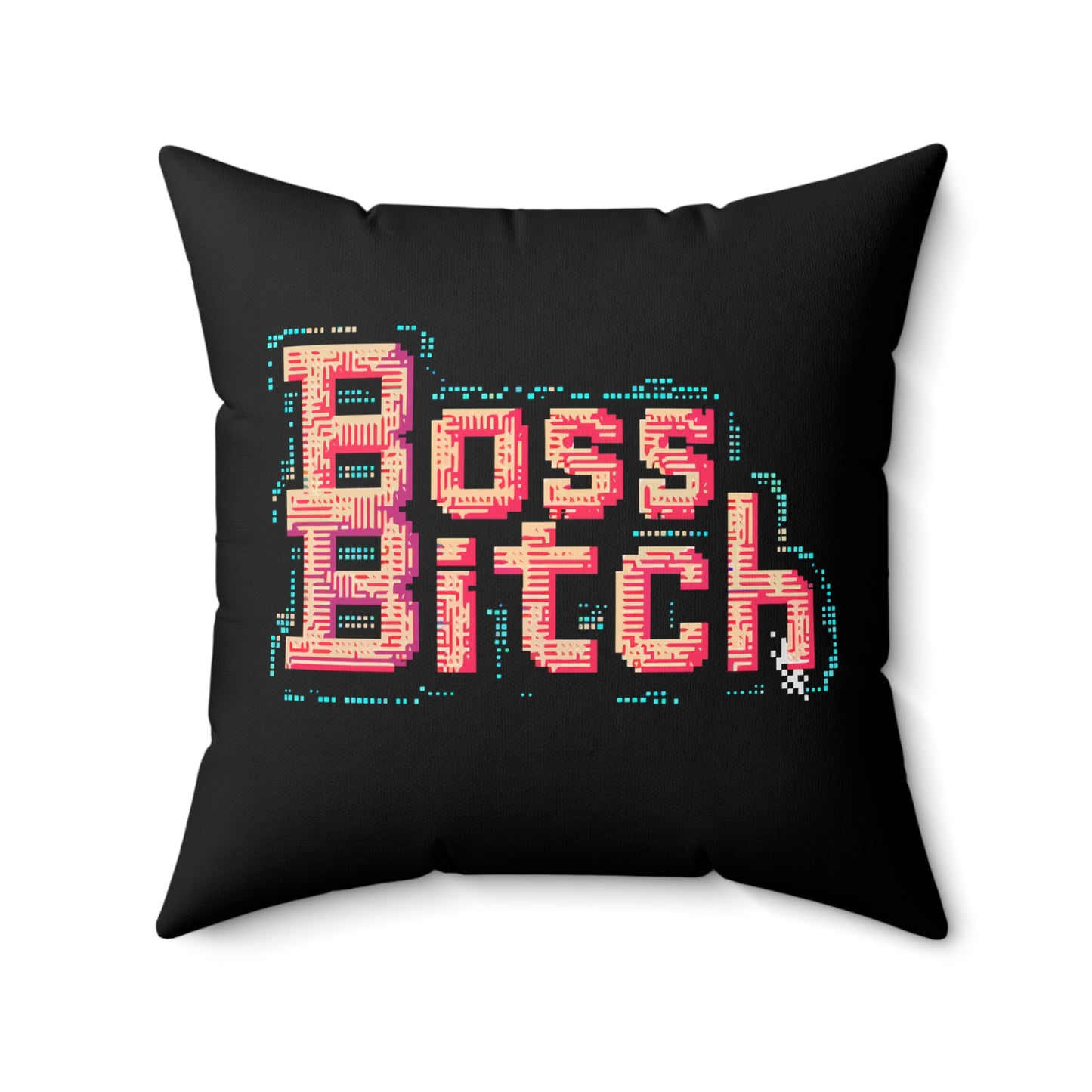 Manifest That Magic - Boss Bitch - Square Pillow