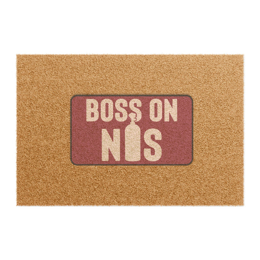 Boss On Nos - Doormat - Boss Lady Welcome Mat