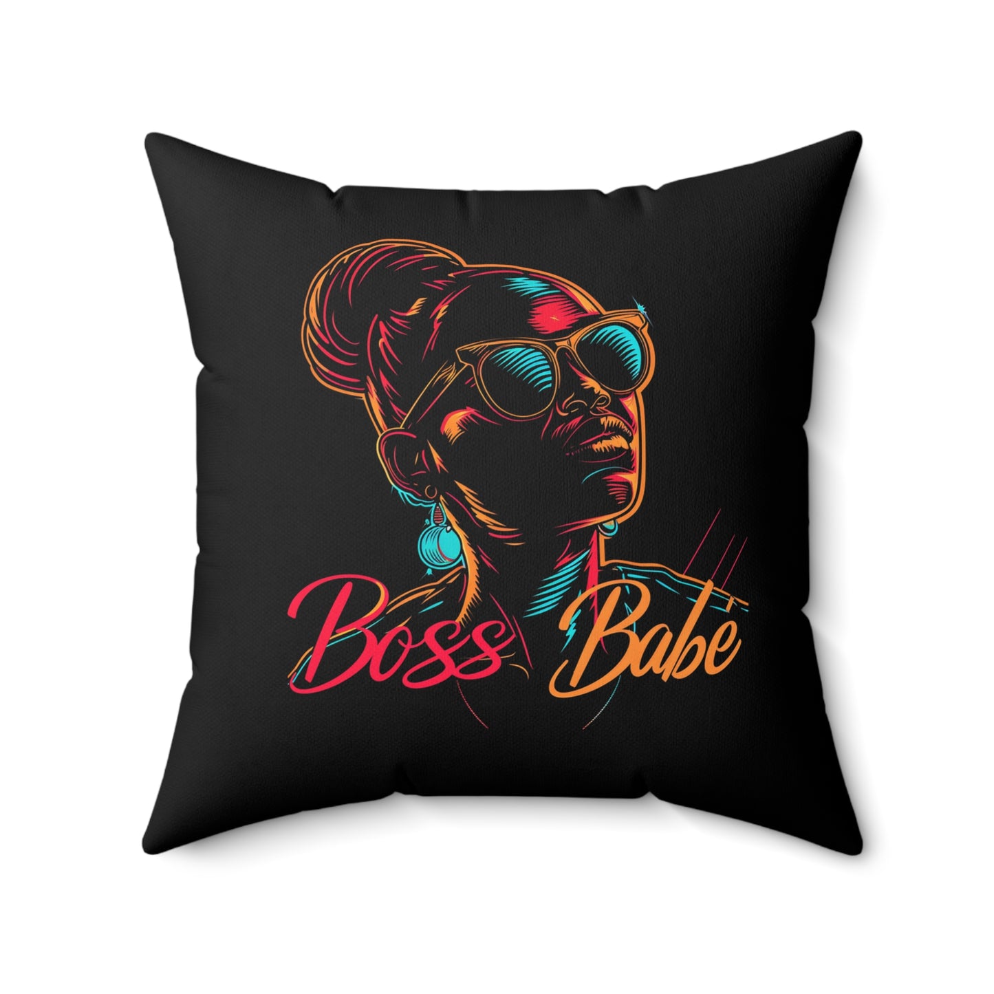 Dream Big, Babe - Boss Babe -  Square Pillow