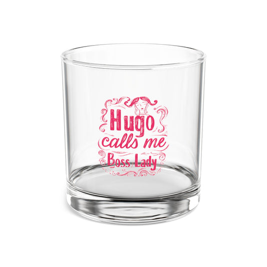 Hugo Calls Me Boss Lady - Rocks Glass, 10oz