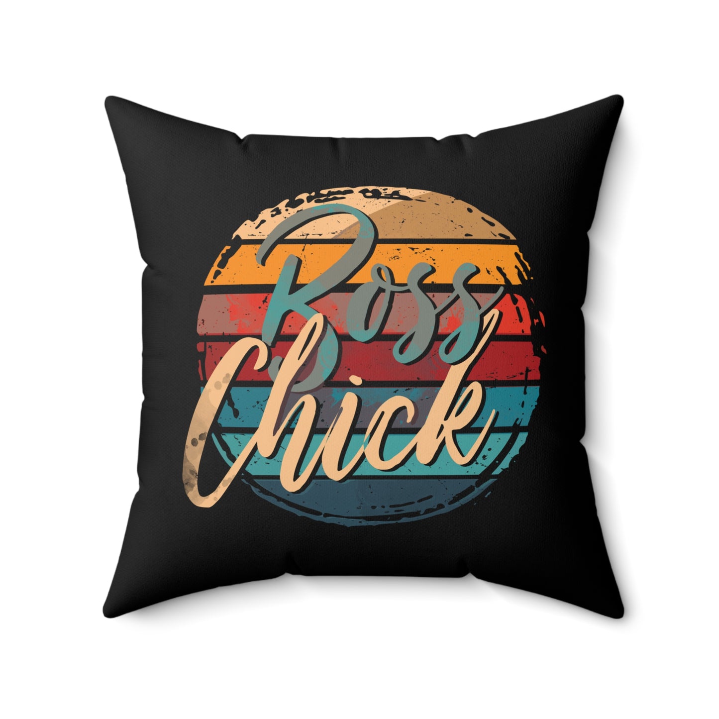 Dream It, Achieve It - Boss Chick - Square Pillow