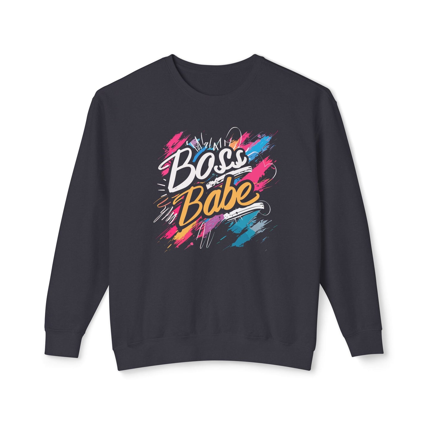 Boss Babe - Unisex Lightweight Crewneck Sweatshirt