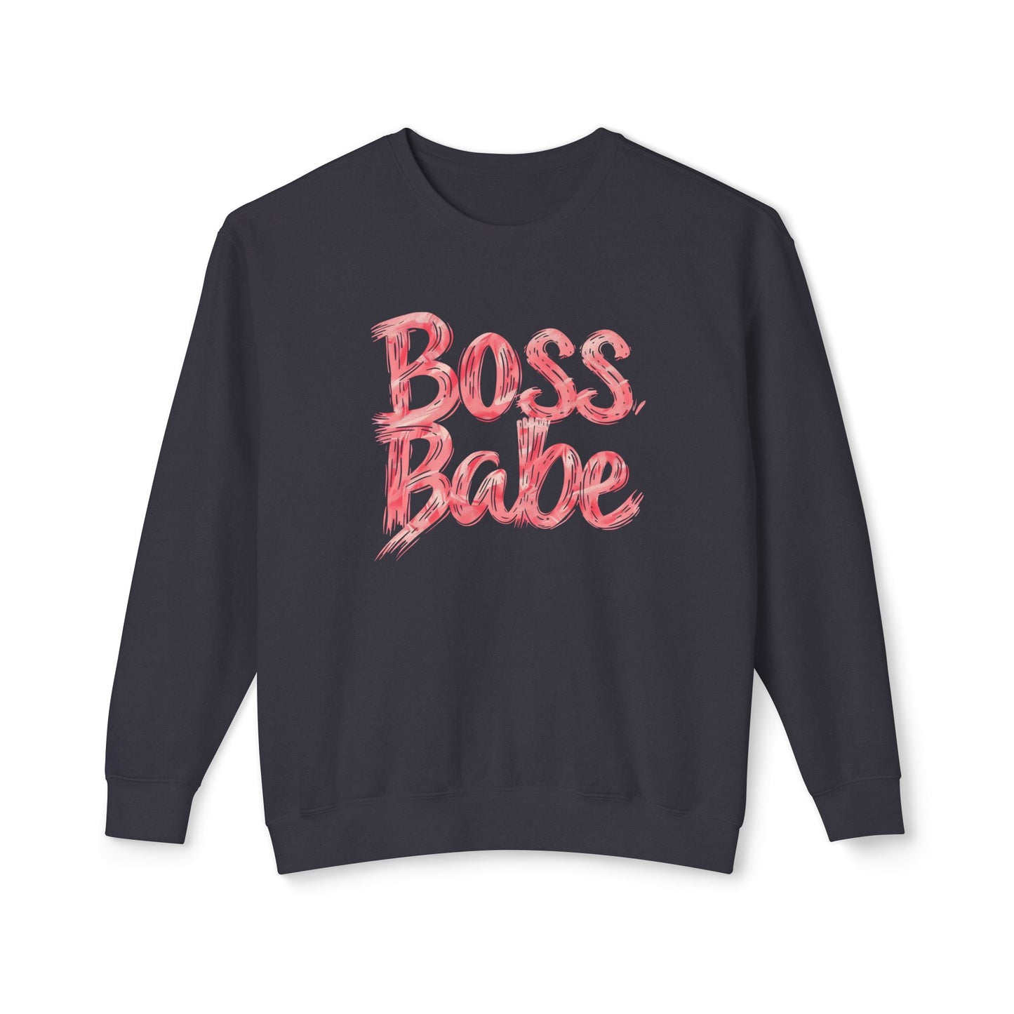 Boss Babe - Unisex Lightweight Crewneck Sweatshirt