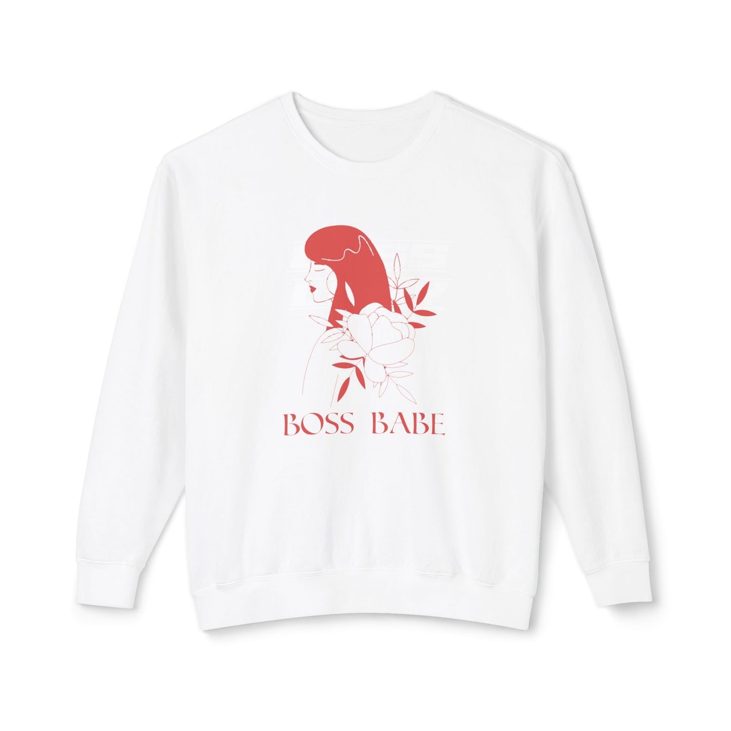 Boss Babe - Unisex Lightweight Crewneck Sweatshirt