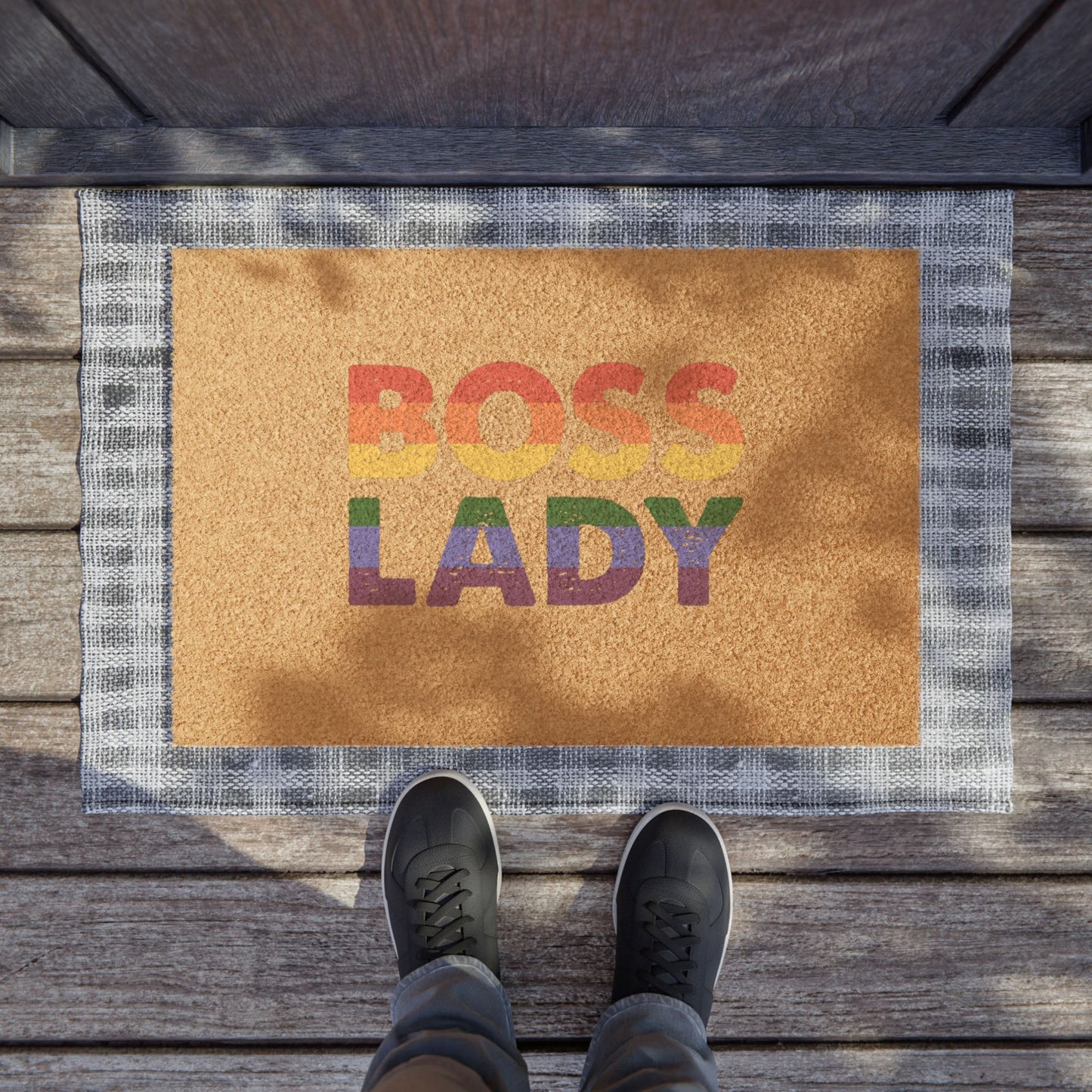 Boss Lady - Doormat - Hello, You've Reached Peak Cleanliness