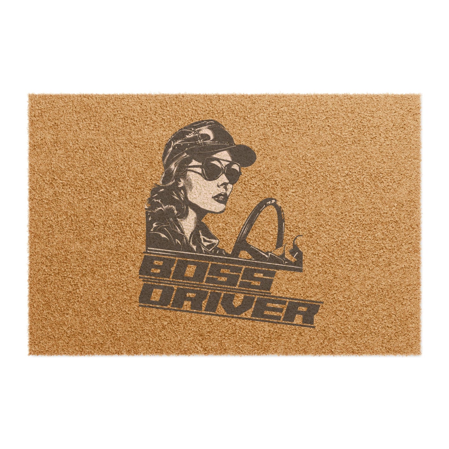 Boss Driver - Doormat - Welcome to My Hustle Zone (Wipe Feet)