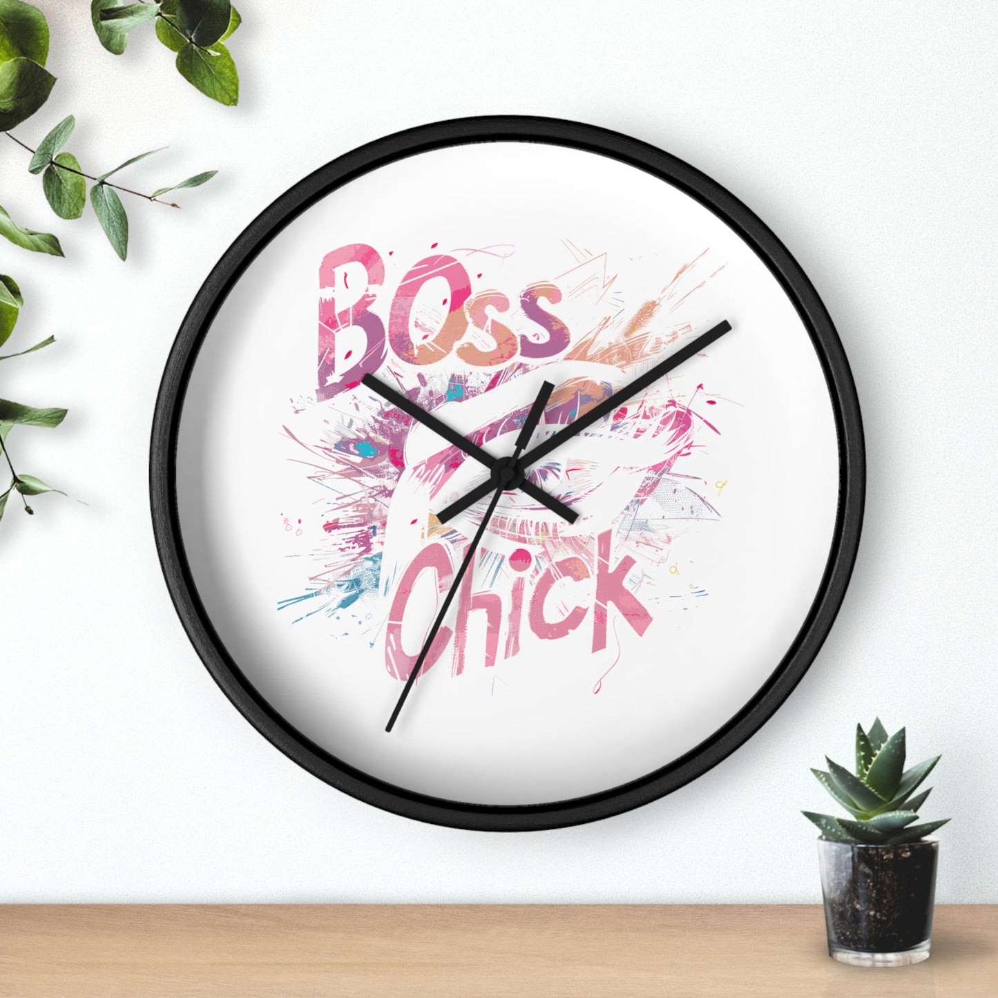 Boss Chick - Wall Clock