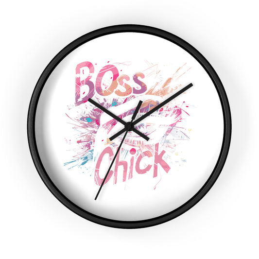 Boss Chick - Wall Clock