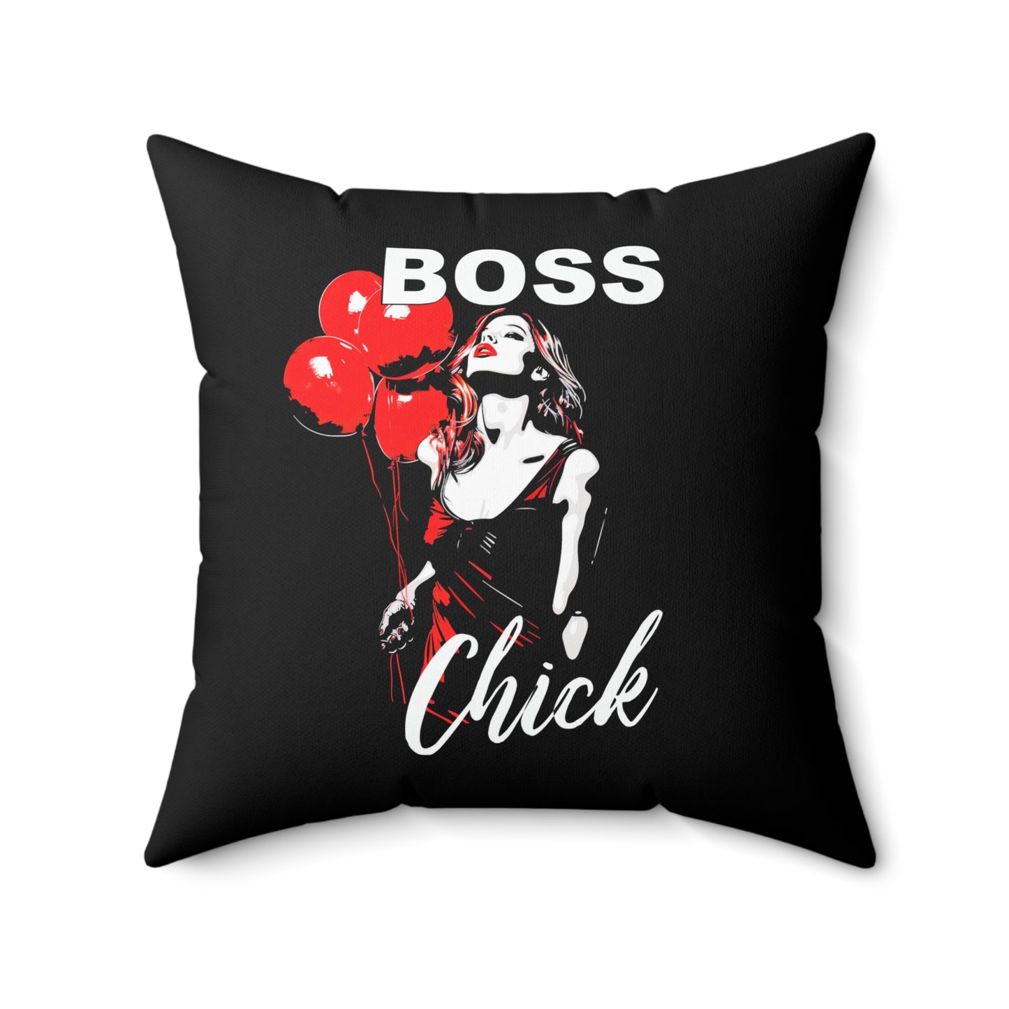 Started from the Bottom - Boss Chick - Square Pillow