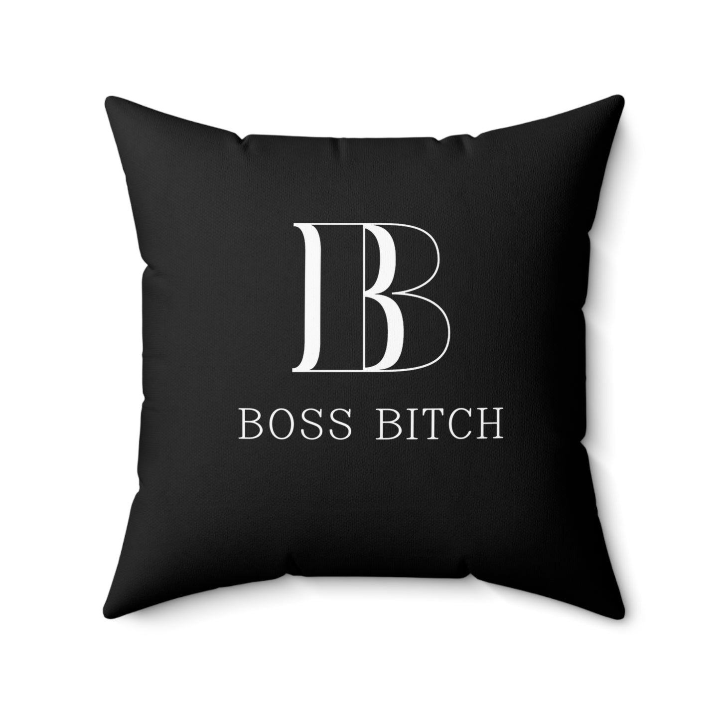 Earned Every Stripe -  Boss Bitch - Square Pillow