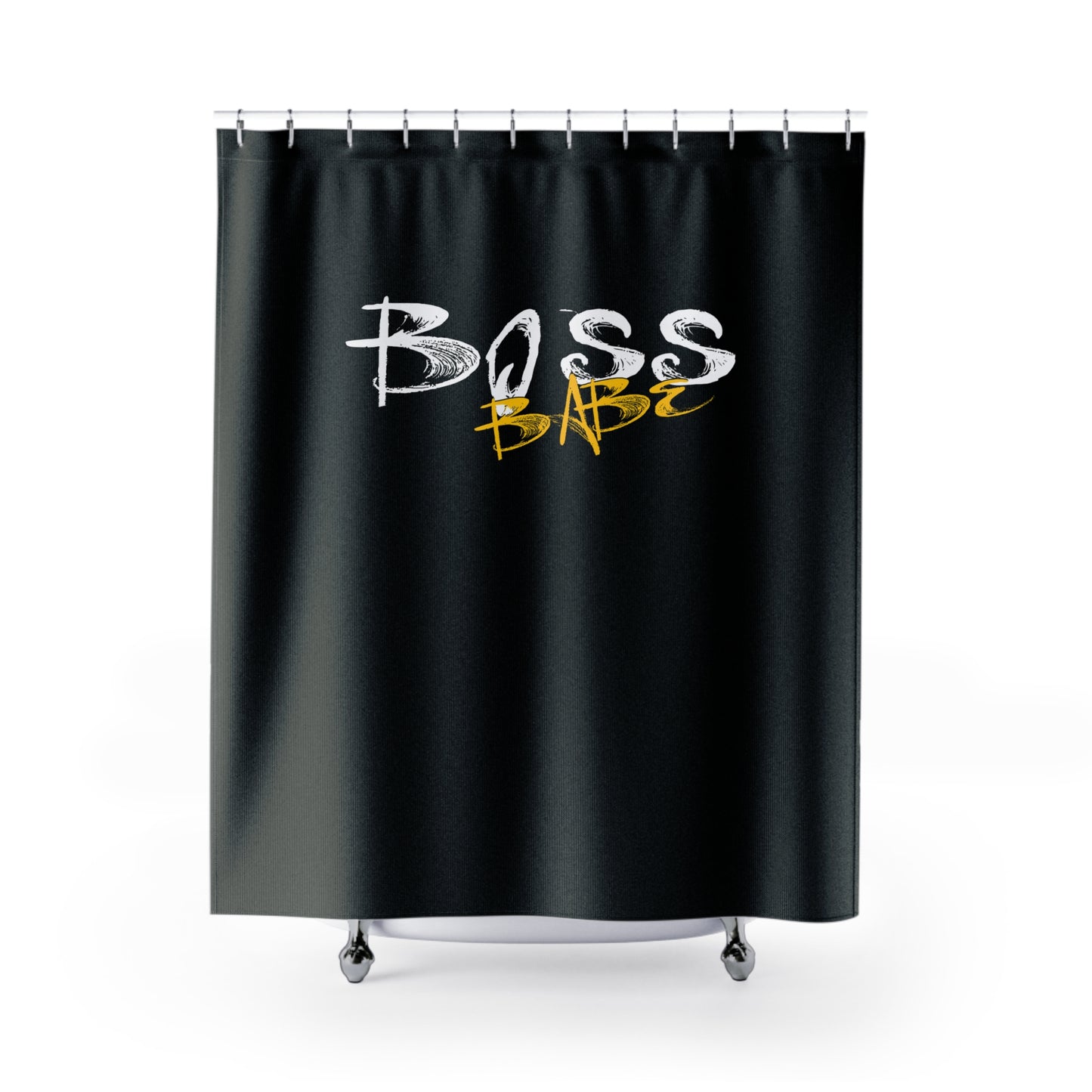My Moment of Uninterrupted Thought - Boss Babe - Shower Curtains