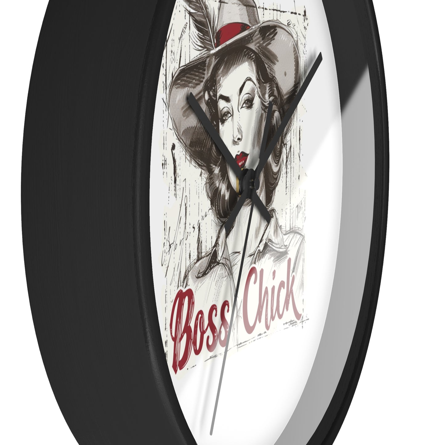 Boss Chick - Wall Clock