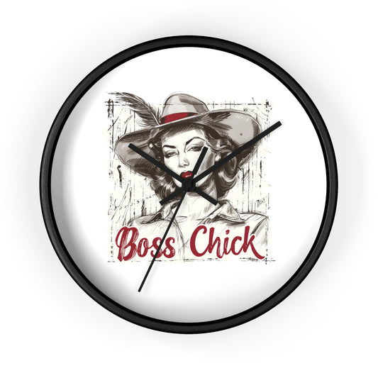Boss Chick - Wall Clock