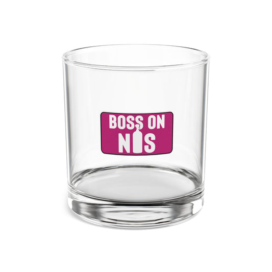Boss On NOS - Rocks Glass, 10oz