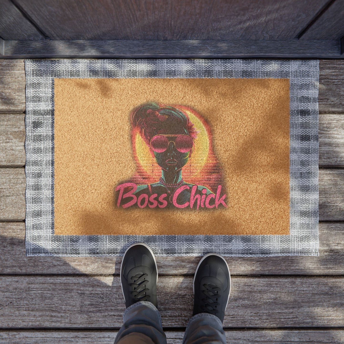 Boss Chick - Doormat - Come In, But Leave the Drama Here