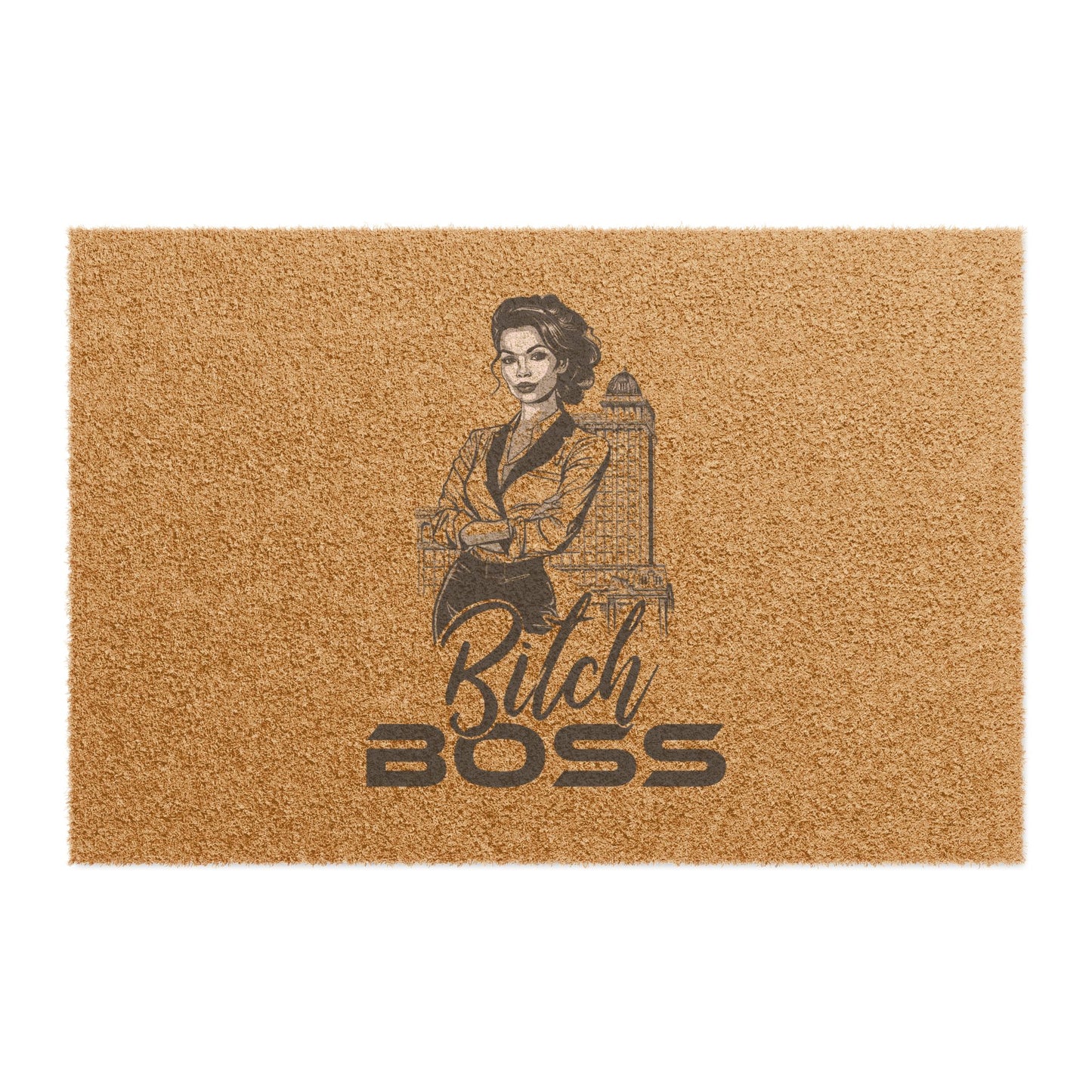 Boss Bitch - Doormat - Kick Off Your Shoes & Your Worries