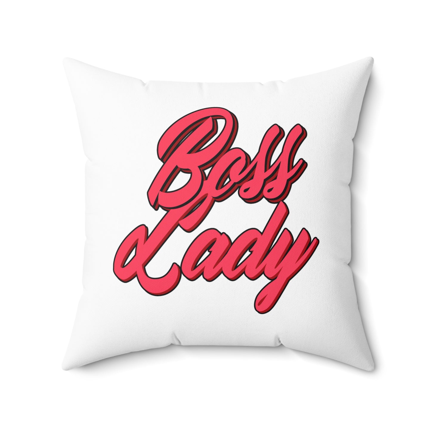 Strong, Free, Unstoppable - Boss Lady - Square Pillow