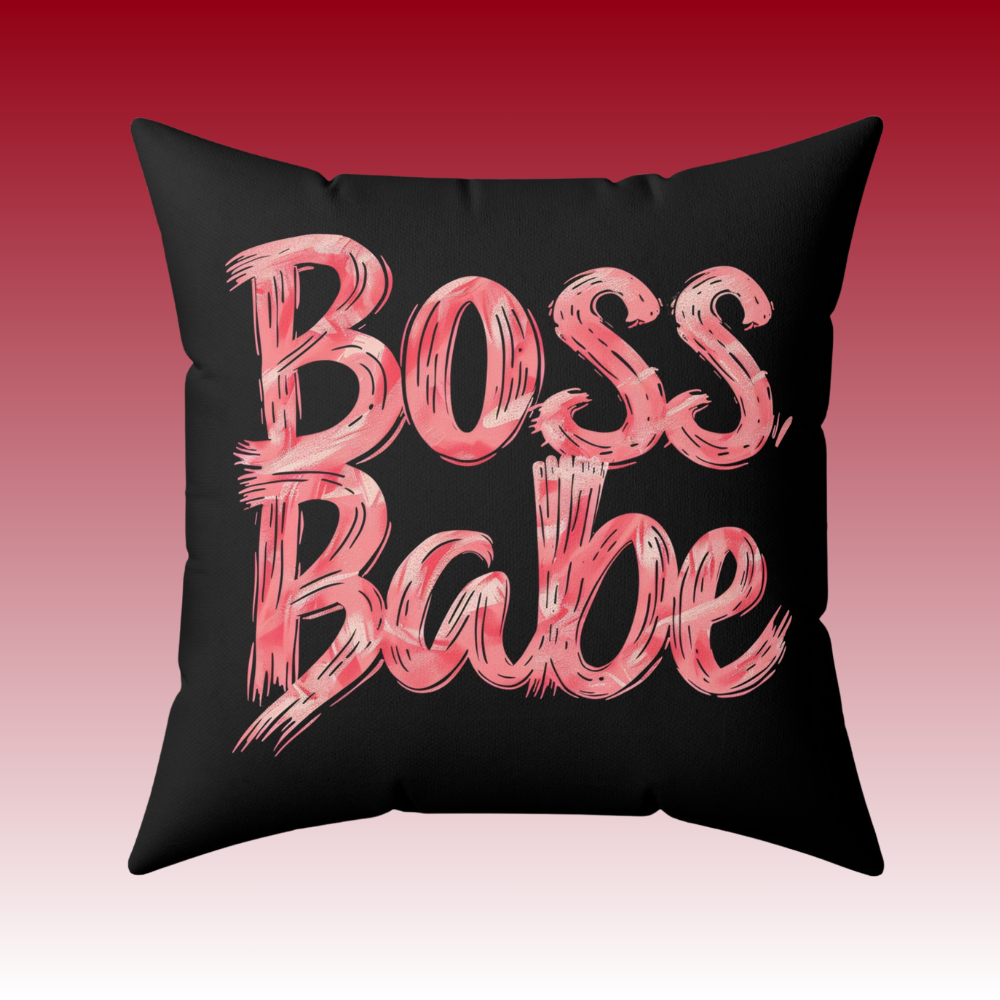 Rule Your World - Boss Babe -  Square Pillow