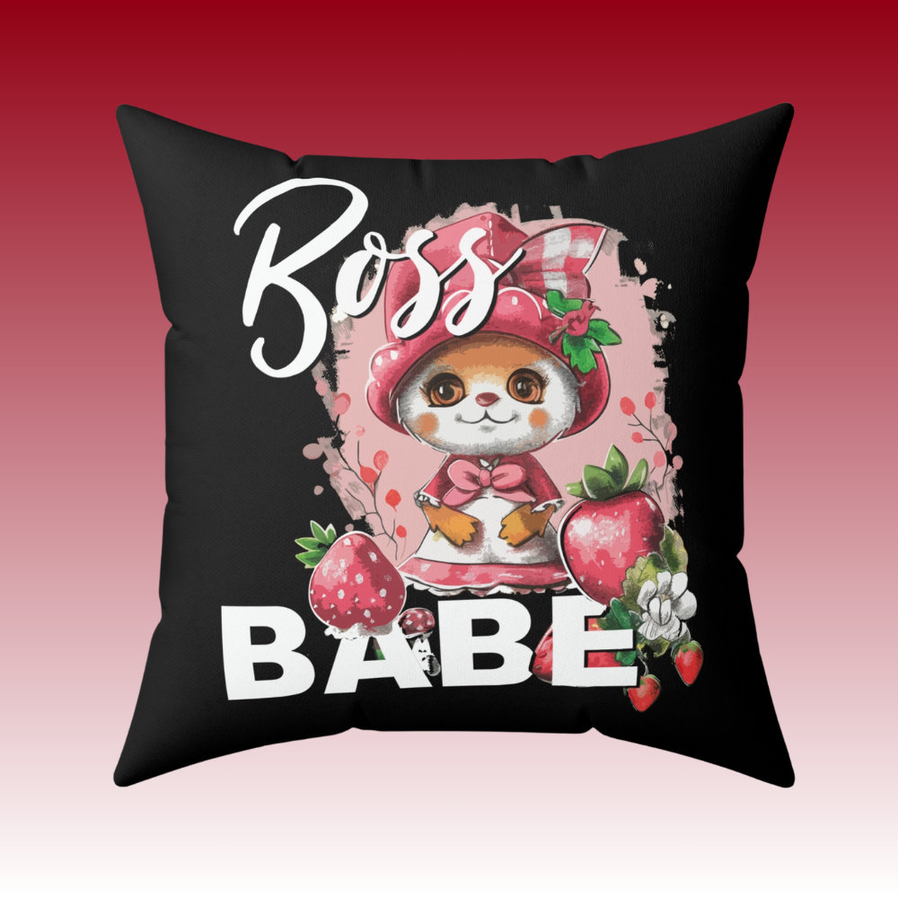 Slay All Day - Boss Babe - Square Pillow