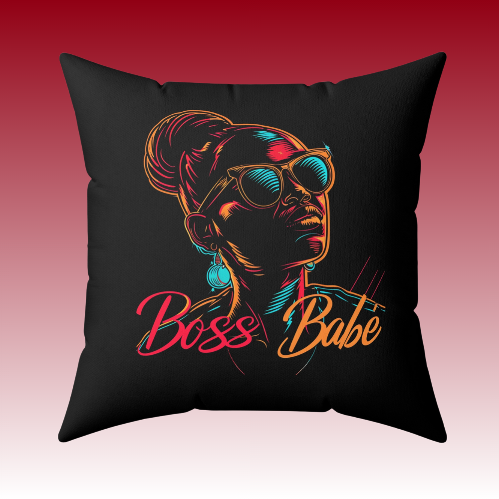 Dream Big, Babe - Boss Babe -  Square Pillow