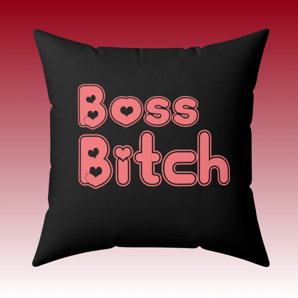 From Grit to Glory - Boss Bitch - Square Pillow