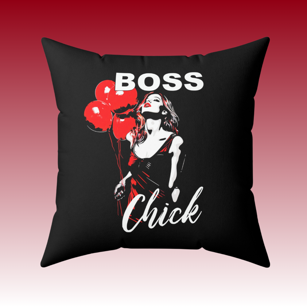 Started from the Bottom - Boss Chick - Square Pillow