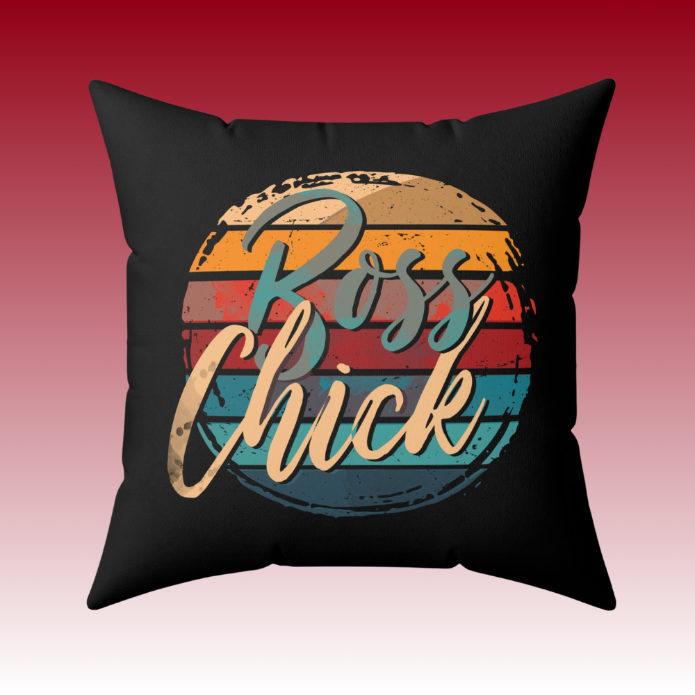 Dream It, Achieve It - Boss Chick - Square Pillow