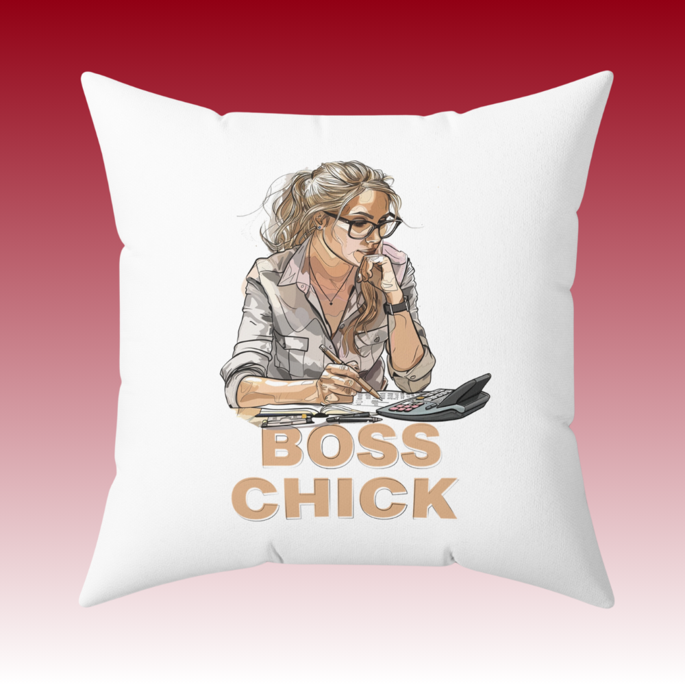 Too Fab to Ignore - Boss Chick Mona - Square Pillow