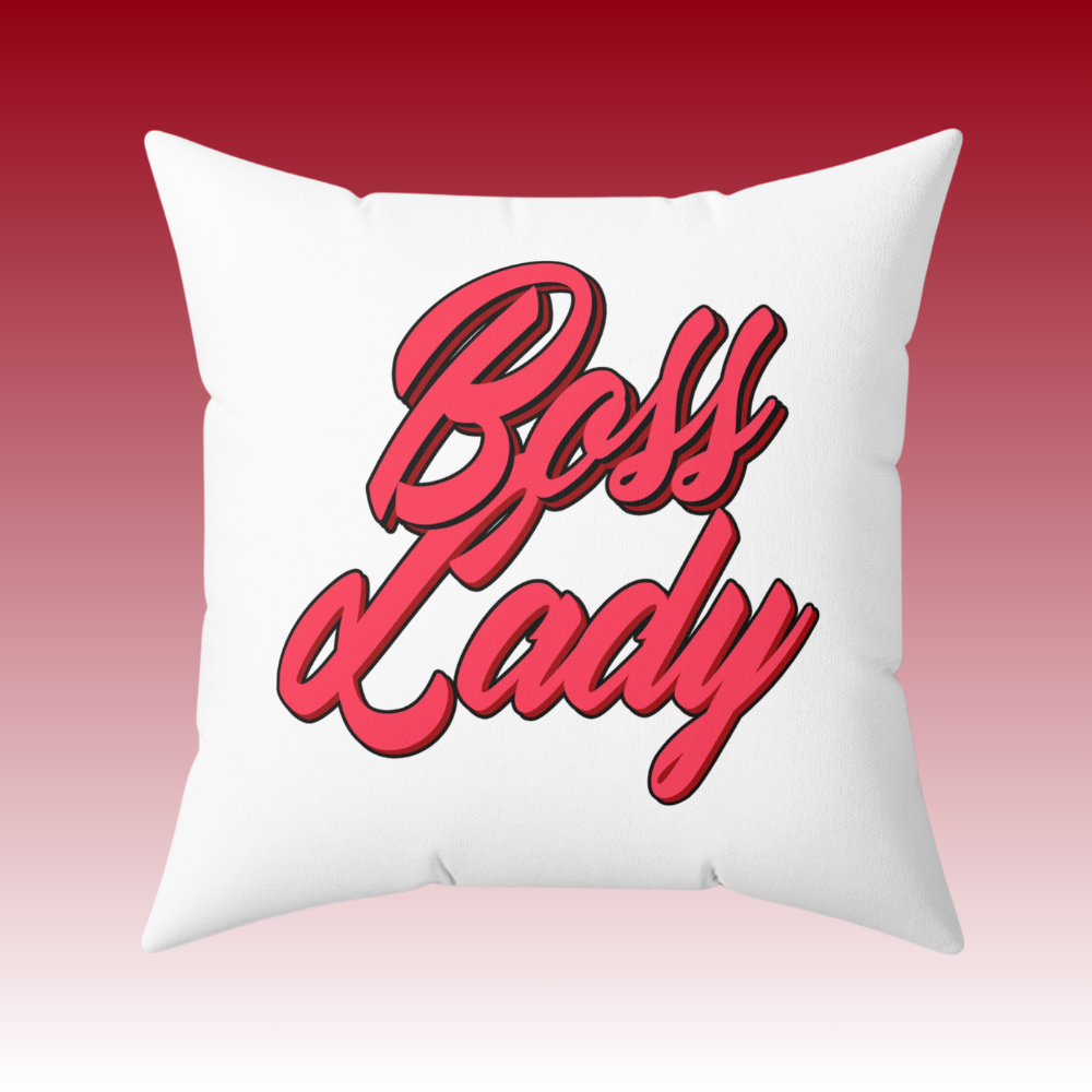 Strong, Free, Unstoppable - Boss Lady - Square Pillow