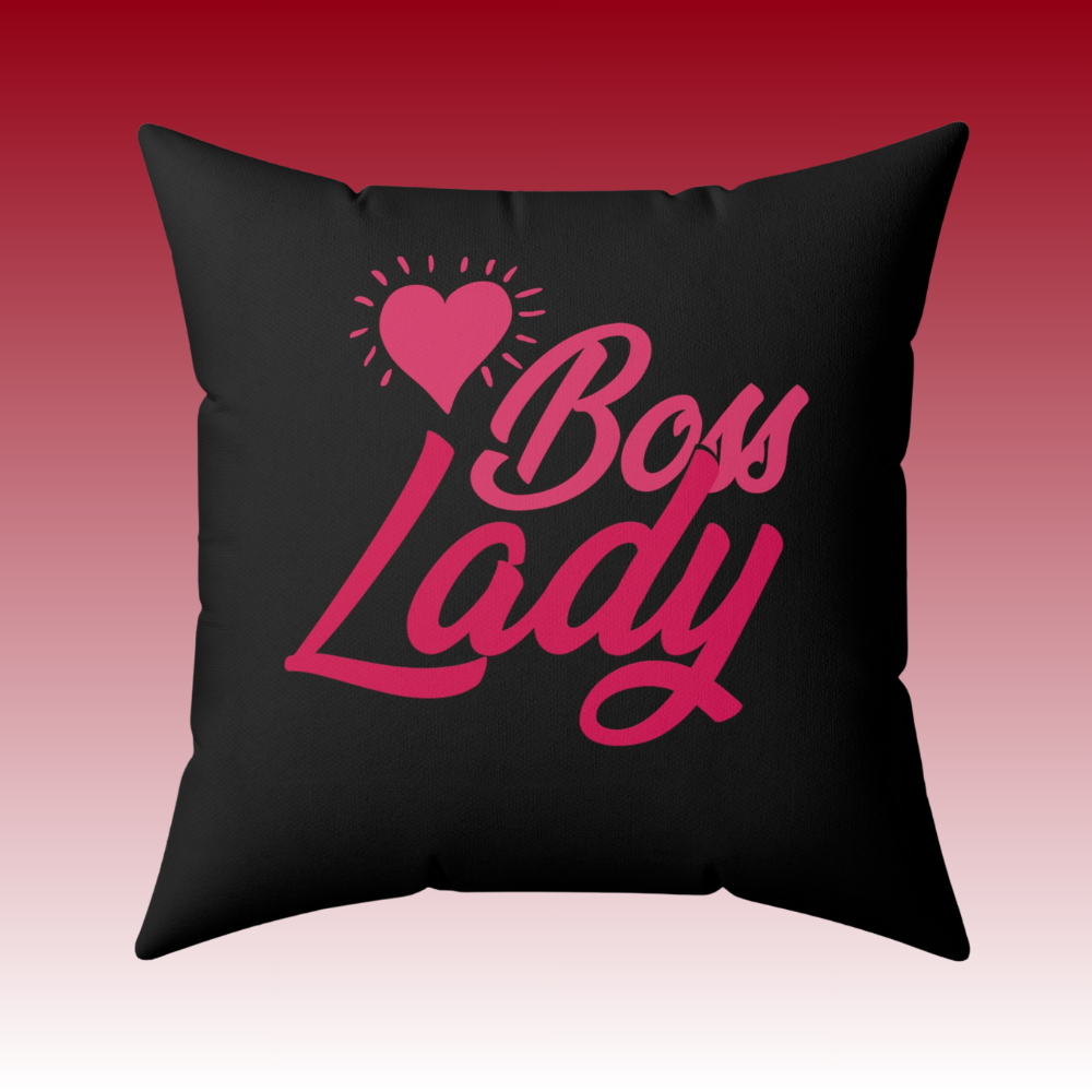 Watch and Learn - Boss Lady - Square Pillow