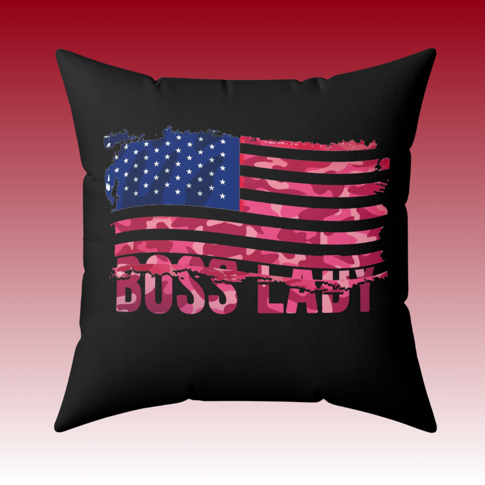 Too Fab to Ignore - Boss Lady - Square Pillow