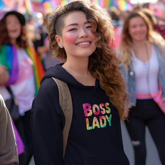 Boss Lady  Hoodie - Be different, be bold, be you