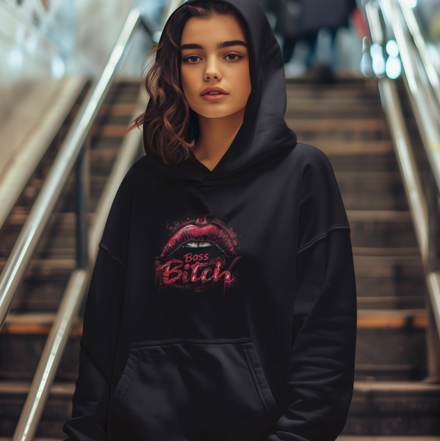Boss Bitch lifestyle Hoodie - Feel invincible and stylish
