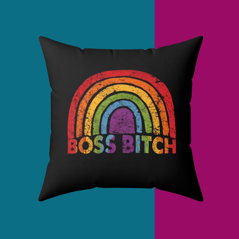 Success Looks Good on Me - Boss Bitch - Square Pillow