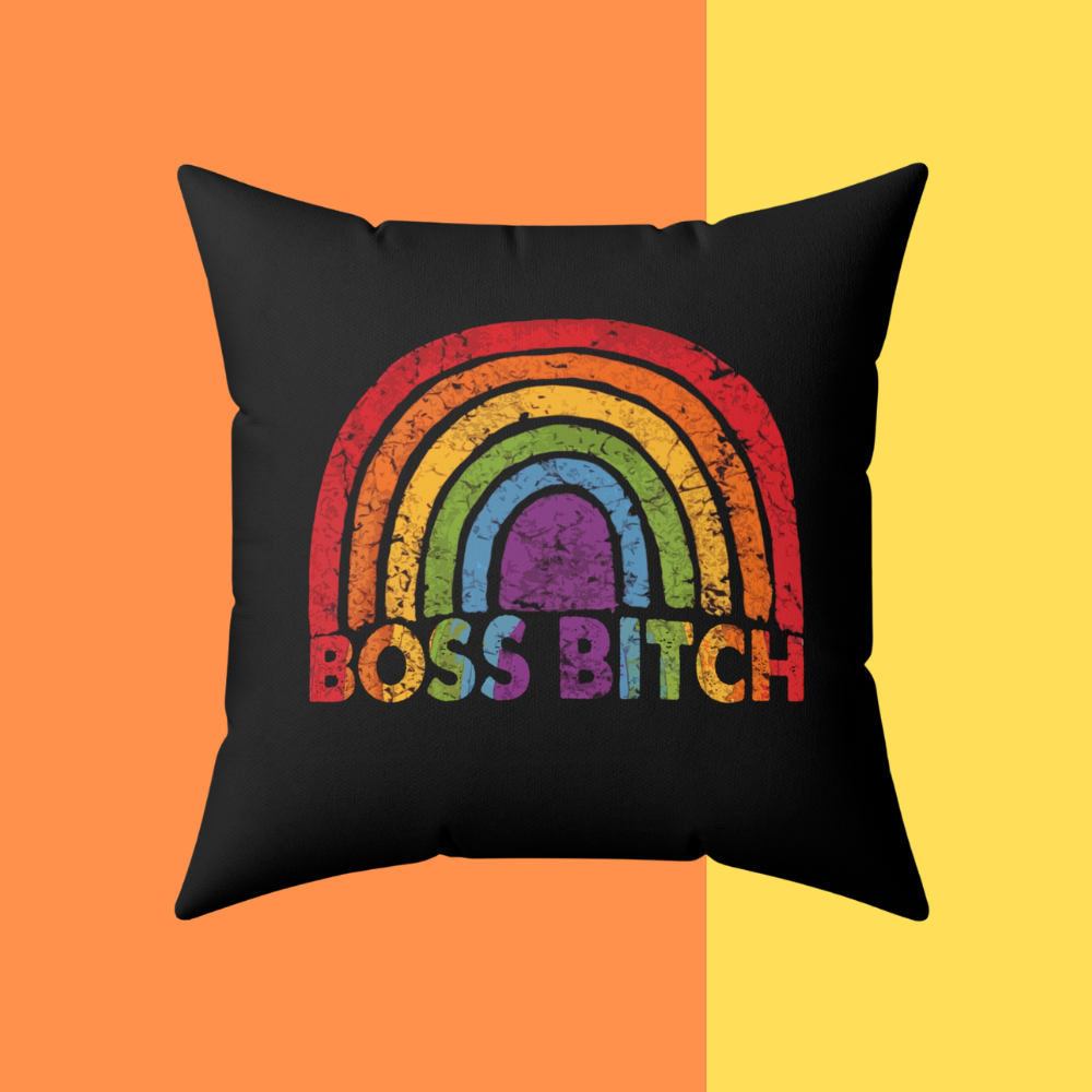 Success Looks Good on Me - Boss Bitch - Square Pillow