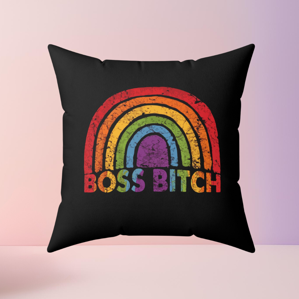 Success Looks Good on Me - Boss Bitch - Square Pillow