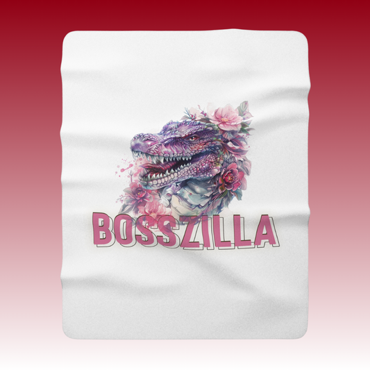Bosszilla - Sherpa Fleece Blanket