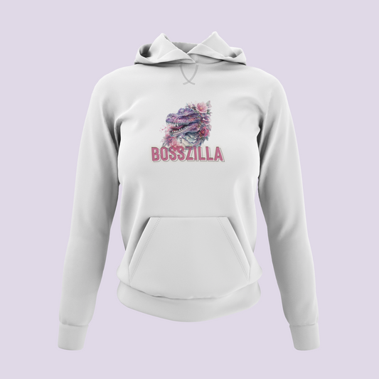 Bosszilla - Boss Lady Hoodie - Because basic is not in my vocabulary
