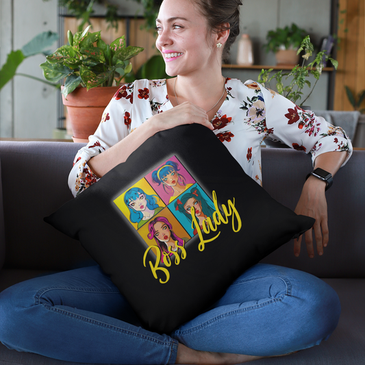 Dazzle in My Presence - Boss Lady - Square Pillow