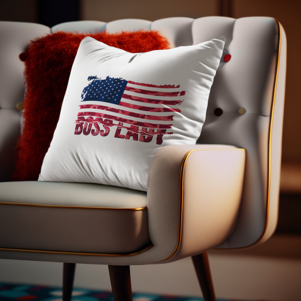 Too Fab to Ignore - Boss Lady - Square Pillow