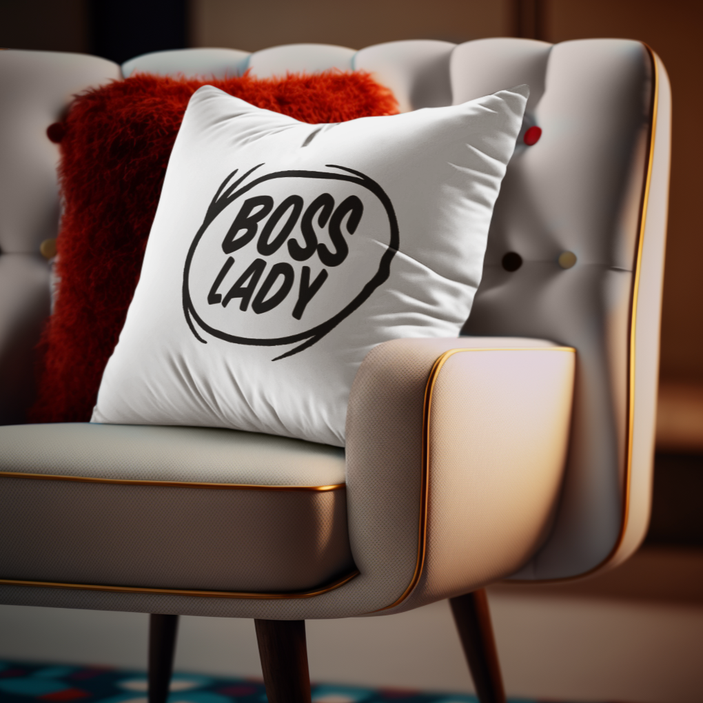 Own the Spotlight - Boss Lady - Square Pillow