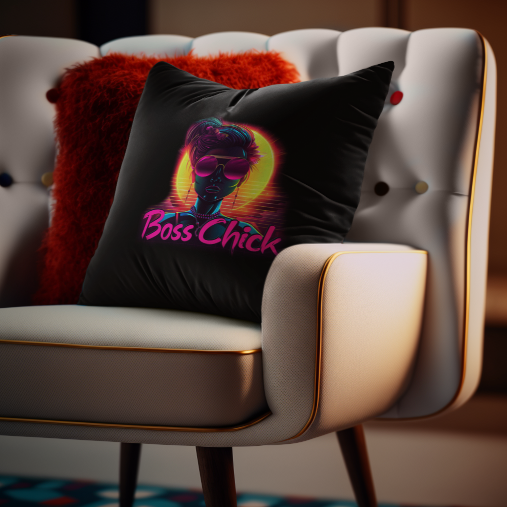 Nothing Was Given - Boss Chick - Square Pillow