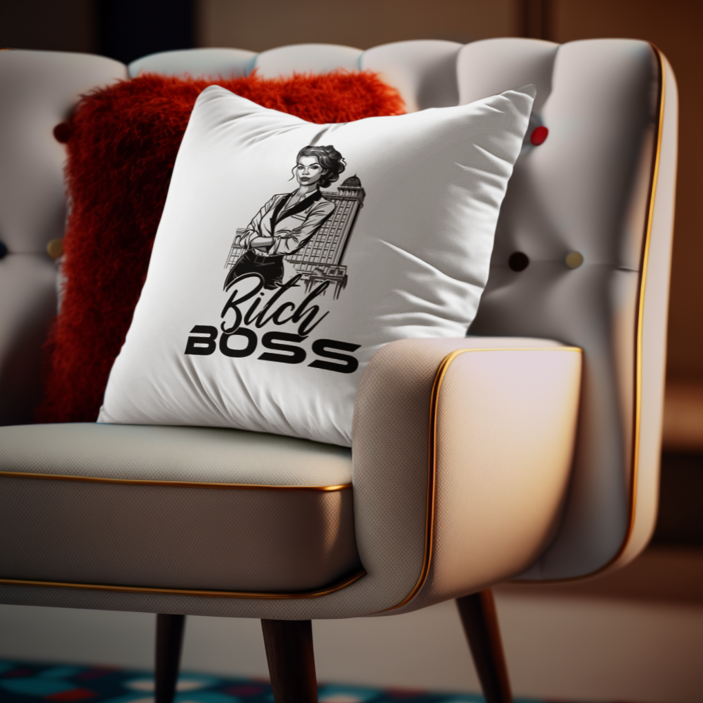 Unstoppable Queen Energy - Boss  Bitch Fiona - Square Pillow