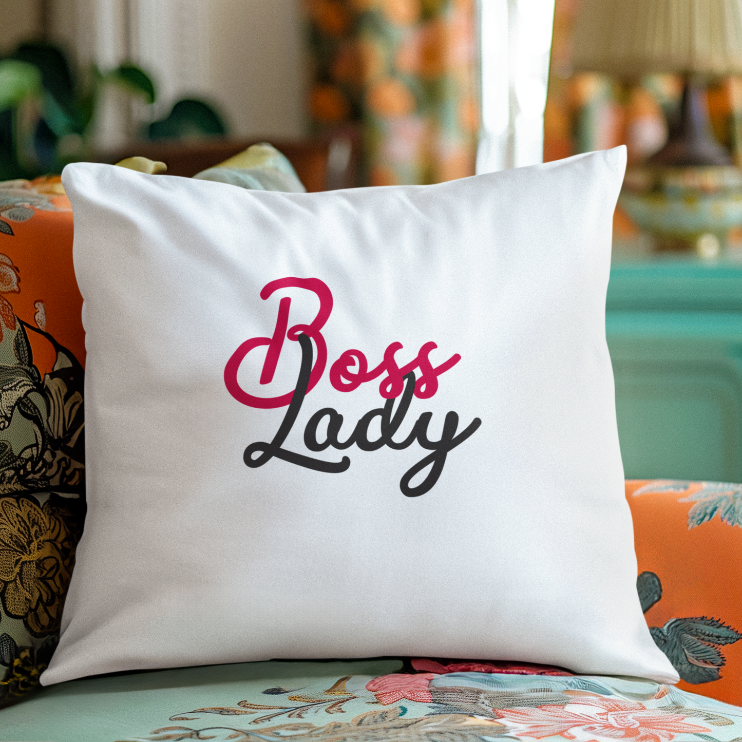 Independent and Thriving - Boss Lady - Square Pillow