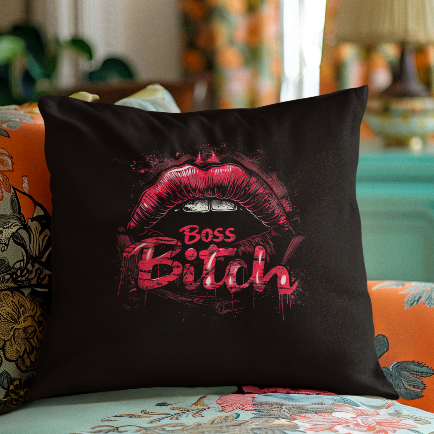 Prove Them Wrong - Boss Bitch - Square Pillow